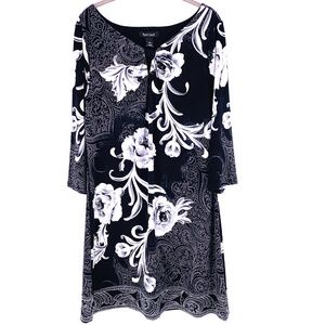 WHBM Floral Jersey Shift Dress XL